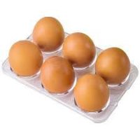 Brown Eggs 6pcs