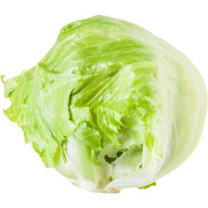 Lettuce Iceberg Leaves Sanitized