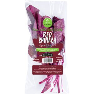 Red Spinach Leaves